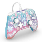 PowerA - Manette câblée Advantage  pour Nintendo Switch 2 - Royaume Champignon-Bouton C : activez facilement les fonctionnalités amusantes de GameChat