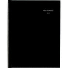 AT-A-GLANCE - Cahier de rendez-vous hebdomadaire Premiere 2025 - 11 po H x 8 po l - Noir - Bilingue-12 mois avec onglet : janvier 2025 à decembre 2025