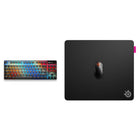SteelSeries - QcK Performance L Speed Tapette de souris de jeu - Noir-Bords cousus à profil bas : Renforcés par des coutures haut de gamme, QcK Performance est conçu pour résister aux sessions de jeu les plus intenses