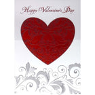 Rosedale Gold - Cartes De souhaits De La Saint-Valentin 5-1/2 po x 8 po / Enveloppes - Paquet de 6 - Gros coeur-Cartes de souhaits qualité boutique