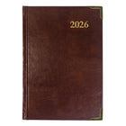 Brownline - 2026 Agenda quotidien Executive - 7-1/8 po x 4-7/8 po - Couleurs assorties - Trilingue-Sections ombragées pour les priorités et notes spéciales