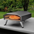 Westinghouse - Four à pizza artisanale extérieur à gaz 13 po avec pierre rotative-Le système rotatif cuit les aliments uniformément