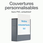 Cardinal® - Reliure XtraLife ClearVue verrouillable à anneaux en D, noire, 4 po-Capacité de 890 feuilles; anneaux de 4 po
