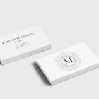 Cartes professionnelles coupe nette pour laser et jet d’encre – 3 1/2 po x 2 po – Blanc – Paquet de 200-Le revêtement double face des cartes vous permet d’imprimer au recto et au verso pour donner aux clients des informations essentielles