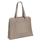 Nextech - Fourre-tout d'affaires pour femmes avec compartiment pour ordinateur portable de 15,6 pouces -  Taupe-Compartiment principal spacieux avec une poche dédiée à l'ordinateur portable de 15,6 po pour un rangement sécurisé