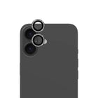 Blu Element - Protection Diamond 1 par 1 Noir pour iPhone 17-Protection de dureté 9H - Le revêtement résistant aux rayures protège les objectifs de votre appareil photo contre l'usure quotidienne