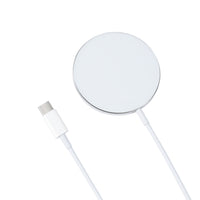 Powerology - Socle de chargeur de 5 pi avec MagSafe - Blanc-Fini métallique de qualité supérieure