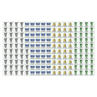 MotherWord - Ultime calendrier familial de luxe pour réfrigérateur 2025-2026 - 13 1/2 po H x 18 po l - anglais-660 autocollants "petits rappels"