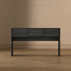Manhattan Comfort - Console moderne Linda à 3 tiroirs - gris charbon-9