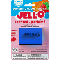 Incredible Novelties - Cubes Jell-O Squishy-Présente un design amusant inspiré de Jell-O