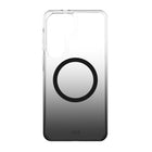 AXS - Crystal Shield D3O Magsafe Compatible pour Samsung Galaxy S26 + - Smoke Gradient-Testé pour des chutes de 8 pieds, soutenu par la technologie D3O  