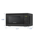 Frigidaire - Micro-ondes 700-watts, 0,7-pi ca - Noir-Puissance : 700 watts