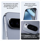 Google Pixel 10 Pro - 512 Go - Jade - Bell et Virgin Plus-Tout paraît magnifique par défaut, grâce au système d'appareil photo du Pixel Pro, même dans des conditions de faible luminosité. Capturez une plus grande partie de la scène grâce à des modèles avancés d'IA et faites ressortir des détails incroyables avec le zoom jusqu'à 100x, des images époustouflantes de 50 Mpx et des vidéos 8K incroyablement stables avec Optimisation vidéo