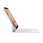 Clavier magique 11" (M3/M2)/ iPad Air 10.9" 4e et 5e génération Anglais (Blanc)-Expérience de frappe confortable avec un mécanisme à ciseaux avec une course de 1 mm