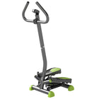 Soozier - Machine Stepper Twist Avec Moniteur Lcd - Gris Et Vert-Tonifie les muscles des fessiers et des jambes grâce à un design à faible impact  