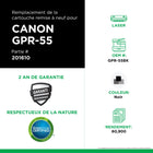 CIG - Cartouche de toner Canon GPR-55BK remise à neuf - rendement standard - noir-Rendement des pages : 69000
