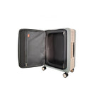 TRAVLR - Valise cabine rigide pliable de 20 pouces - Vert matin-Poignée de chariot télescopique avec hauteurs de verrouillage à plusieurs niveaux