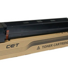 CET - Konica Minolta Bizhub 654/754/654e/754e/C654/C754/C54e/C754e TN-711K/712 Cartouche de toner - Rendement Standard - Noir-Couleur: Noir