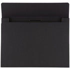 JAM Paper - Portefeuille Kraft avec Fermeture Élastique Grand - 11 x 15 x 3/8 - Noir Recyclé-Quantité : Vendu à l'unité