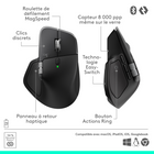 Logitech - Souris MX Master 4 sans fil ergonomique - Noire-13