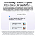 Google Nest Cam Indoor Filaire (3e  gén)-Attention, vous avez laissé votre porte de garage ouverte.
Avec un abonnement à Google Home Premium, la Nest Cam peut vous alerter si votre porte de garage s'ouvre ou si elle est restée ouverte. Plus de doutes ni de soucis