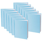 Ashley - Livret vierge à couverture rigide pour jeunes auteurs - Bleu - 20,3 cm H x 15,2 cm L portrait - 14 feuilles/28 pages - Paquet de 12-Idéal pour les jeunes auteurs, les cadeaux, les souvenirs de classe, l'accomplissement personnel et plus encore, mesure 8 po de hauteur x 6 po de largeur.