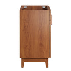 Modway - Miles 24" Armoire de toilette de salle de bain (lavabo non inclus) - Noyer-Bassin d’évier non inclus