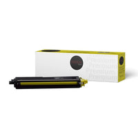 Premium Tone - Cartouche de toner Compatible - Brother TN225Y ,TN-225Y - Rendement élevé - Jaune-Couleur : Jaune