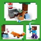 LEGO - Minecraft L’aventure de Steve dans la taïga-Ce jouet de construction créatif fait passer le plaisir des joueurs de Minecraft au niveau supérieur