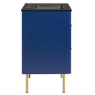 Modway - Daybreak 24" Vanette de salle de bain - Bleu Noir-6