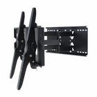 TygerClaw - Support TV robuste à mouvement complet de 40 à 100 pouces-Profitez d'une vue parfaite sous n'importe quel angle avec un pivotement à 90° et une inclinaison de 15°