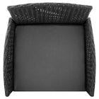 Manhattan Comfort - Ensemble de salon de patio moderne Imperia pour 2 personnes avec table d’appoint - Gris - Lot de 3-Assemblage à domicile requis Tout le matériel inclus