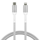 Dbramante1928 - Câble tressé de recharge USB-C vers Lightning - 4'-Le câble tressé USB-C vers Lightning (certifié Apple MFi) offre une connexion rapide et fiable pour charger et synchroniser votre appareil