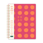 Orange Circle - Studio 2025 Agenda Baxter Été sans fin - 11 po x 8,50 po - Couleur assortie-Pages d'agenda hebdomadaires et mensuelles