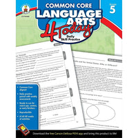 Livre numérique : Carson Dellosa - Common Core Language Arts 4 Today, 104600-EB, 5e année-Vous recevrez deux courriels : le premier confirmant la totalité de votre commande et le second comportant un lien de téléchargement. Vous pourrez utiliser le lien de téléchargement immédiatement ou plus tard, comme vous le voulez.