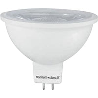 Northern Stars - DEL Ampoule LE-7MR16/FL/30 3000K 12V 7W GU5.3 500 LM to 50W - Paquet de 2-Givrée