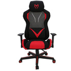 Chaise de bureau rembourrée à dossier haut de gamme TygerClaw-Soutien lombaire intégré pour maintenir une bonne posture assise
