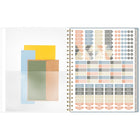 Cambridge - Agenda hebdomadaire/mensuel Triad 2025 - 11 po H x 8 1/2 po l - Multicolore - Bilingue-Couverture en poly durable avec motif géométrique 