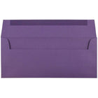 JAM Paper Enveloppes format livret avec fermeture gommée, 4 1/8 x 9 1/2 po, violet foncé, 100/paquet-Taille : Nº 10 (4 1/8 x 9 1/2 po)