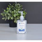 Frontline Protection - Désinfectant pour les mains à 75 % d'alcool éthylique enrichi d'aloès, flacon pompe de 250 ml, paq./6-Formule spéciale de gel à séchage rapide