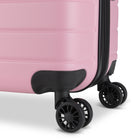 Atlantic - Riptide Abs 24 po Spinner extensible - Parfait rose-Deux grands compartiments principaux, des sangles d'arrimage, un séparateur de doublure et une pochette intérieure