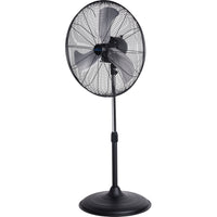 Matrix Industrial - Ventilateur oscillant de 22" sur socle-Fabriqué entièrement de métal