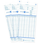 Pyramid Time Systems - 1 000 cartes de pointage authentiques et authentiques pour horloges pyramidales 2500, 2500K1, 2600, 2650, 2650Pro, cartes de pointage, français-Double face, jours 1-15 (face A), 16-31 (face B)