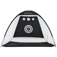 Soozier – Filet de golf pour l’arrière‑cour – 10 pi x 6 pi-Grande cible et trois cibles supplémentaires pour améliorer la zone d’entraînement au drive 
