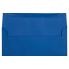 JAM Paper Enveloppes commerciales #10 - 4,125" x 9,5" - Bleu présidentiel - Paquet de 50-Taille : #10 (4,13 x 9,5 pouces)