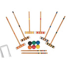 Triumph - Ensemble De Croquet Six Joueurs -Les têtes de maillets en bois massif de 7 po x 1,75 po de diamètre sont conçues pour supporter le jeu
