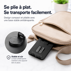 Baseline - Support pliable rotatif à 360 degrés pour téléphone et tablette - noir-Compatible avec une variété de téléphones intelligents et de tablettes