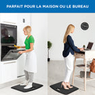 Mount-It! - Tapis anti-fatigue, 18 po x 22 po, Noir-L'absorption des chocs réduit la douleur et la fatigue dans vos pieds et vos jambes lorsque vous êtes debout