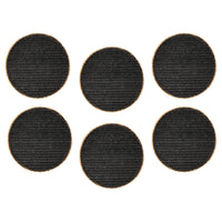 Maxwell & Williams - Accents de Table Napperon Ronde - 38 cm - Noir Naturel - Paquet de 6-Essuyer avec un chiffon humide
