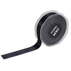 JAM Paper - Ruban de satin double face - 7/8" l x 25 m - Noir-Couleur: Noir